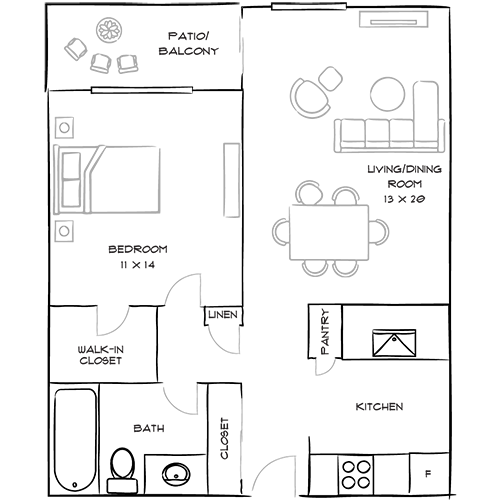 Furnished Diagram
