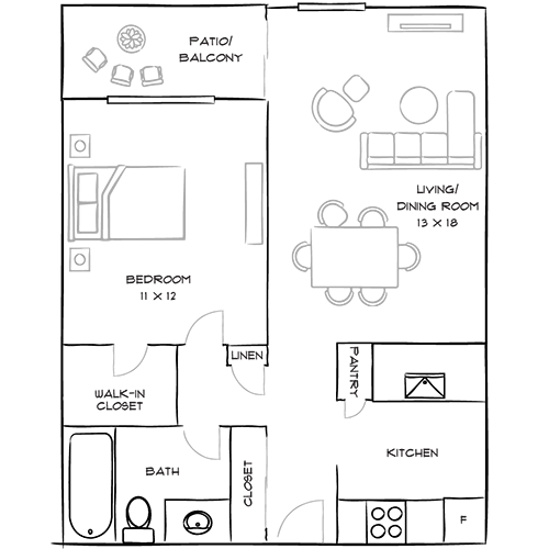 Furnished Diagram