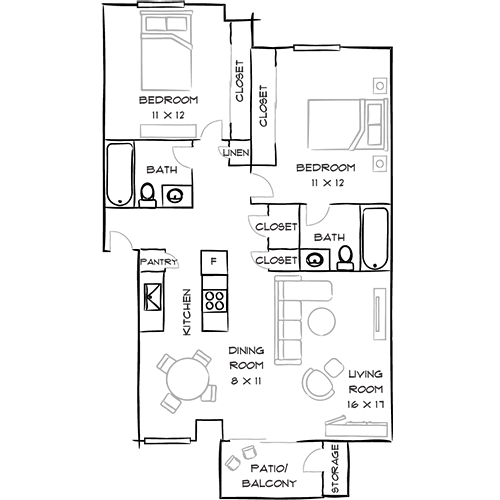 Furnished Diagram